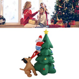 Inflatable Christmas Tree 1.8M Lighting High Speed Low Noise Fans Blow Up Christmas Tree Decoration For Indoor Outdoor Yard Garden EU Plug 100‑240V