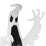 12 Ft Halloween Inflatables Giant Ghost Inflatable Halloween Decoration for Indoor Outdoor Yard Garden Lawn Decoration 100‑240V US Plug