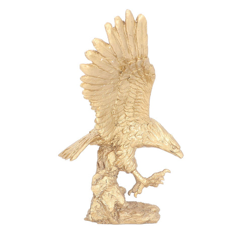 Majestic Eagle Statue Eagle Sculpture Tall Eagle On Rocks Statue Resin Ornament for TV Cabinet Wine Cabinet Office Decor Large In Australia - Darrahopens
