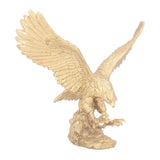 Majestic Eagle Statue Eagle Sculpture Tall Eagle On Rocks Statue Resin Ornament for TV Cabinet Wine Cabinet Office Decor Large
