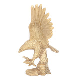 Majestic Eagle Statue Eagle Sculpture Tall Eagle On Rocks Statue Resin Ornament for TV Cabinet Wine Cabinet Office Decor Large