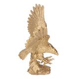 Majestic Eagle Statue Eagle Sculpture Tall Eagle On Rocks Statue Resin Ornament for TV Cabinet Wine Cabinet Office Decor Large