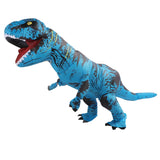 Inflatable Dinosaur Costume T Rex Inflatable Dinosaur Blow Up Costume for Cosplay Party Weddings Easter Xmas Blue Adult Style 150‑190cm In Australia - Darrahopens