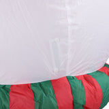1.8m Height Christmas Inflatable Snowman Penguins with Led Lights Blow Up Snowman Penguins Outdoor Yard Decoration US Plug 100‑240V