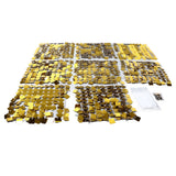 Shimmer Wall Backdrop Panels Self Locking Shining Sequin Photo Backdrop Decoration for Wedding Anniversary Party Square Gold In Australia - Darrahopens