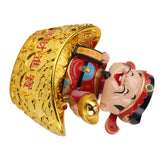 CAI Shen Statue Automatic Nodding Lucky Decoration 12 Inch God of Wealth Figurine Small Caishen Figurines for Car Porch In Australia - Darrahopens
