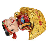 CAI Shen Statue Automatic Nodding Lucky Decoration 12 Inch God of Wealth Figurine Small Caishen Figurines for Car Porch In Australia - Darrahopens