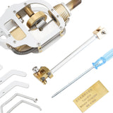 Stirling Engine Helicopter Model Kit Metal Air Energy External Combustion Educational Physics Science Experiment Toy for DIY Assembly Birthday Gift