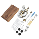 Stirling Engine Helicopter Model Kit Metal Air Energy External Combustion Educational Physics Science Experiment Toy for DIY Assembly Birthday Gift