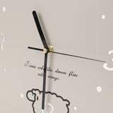 Corner Wall Clock Double Sided Silent Modern Metal Corner Clock Home Decor for Living Room Bedroom Office