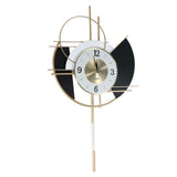 Nordic Swing Wall Clock Big Silent Non Ticking Decorative Wall Clock for Living Room Bedroom Home