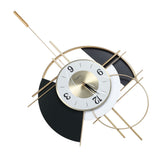 Nordic Swing Wall Clock Big Silent Non Ticking Decorative Wall Clock for Living Room Bedroom Home