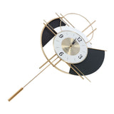 Nordic Swing Wall Clock Big Silent Non Ticking Decorative Wall Clock for Living Room Bedroom Home