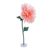 Large Artificial Flower Iron PVC Organza Faux Peony Flower Decoration Wedding Arrangements for Party Banquet Backdrop Shop Window Display In Australia - Darrahopens