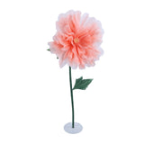 Large Artificial Flower Iron PVC Organza Faux Peony Flower Decoration Wedding Arrangements for Party Banquet Backdrop Shop Window Display