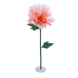 Large Artificial Flower Iron PVC Organza Faux Peony Flower Decoration Wedding Arrangements for Party Banquet Backdrop Shop Window Display