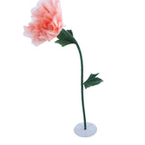 Large Artificial Flower Iron PVC Organza Faux Peony Flower Decoration Wedding Arrangements for Party Banquet Backdrop Shop Window Display