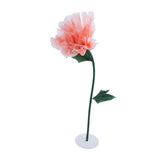 Large Artificial Flower Iron PVC Organza Faux Peony Flower Decoration Wedding Arrangements for Party Banquet Backdrop Shop Window Display