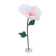 Electric Silk Flower Simulation Openable Artificial Large Peony Decor Prop with LED Light for Wedding Party Window Stage 5V In Australia - Darrahopens