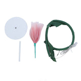 Wedding Party Artificial Flower Simulation Fake Flowers Wedding Decoration with LED Light for Wedding Birthday Party Home Decor Photography Prop 5V