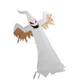 Halloween Decoration Inflatable Ghost 2.4m Height LED Light Bead Outdoor Scary Inflatable Decoration US Plug 100‑240V