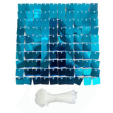 24Pcs Shimmer Wall Panels Translucent Frame Sequin Wall Panel Backdrop Panels for Birthday Party Wedding Decorations 30x30CM