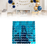 24Pcs Shimmer Wall Panels Translucent Frame Sequin Wall Panel Backdrop Panels for Birthday Party Wedding Decorations 30x30CM