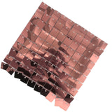 Shimmer Wall Backdrop 30x30CM Wind Activated Square Sequin Wall Panel Backdrop Decor