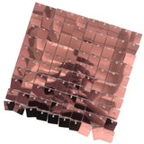 Shimmer Wall Backdrop 30x30CM Wind Activated Square Sequin Wall Panel Backdrop Decor