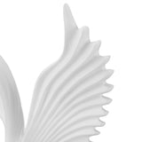 Resin Eagle Figurine Home Decor Abstract Eagle Wing Statue Sculpture Ornament Crafts Office Desk Decoration White