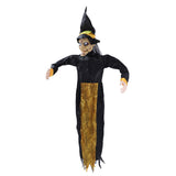 Hanging Witch Decoration Voice Controlled Outdoor Witch Props Ornament for Bars and Home