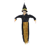 Hanging Witch Decoration Voice Controlled Outdoor Witch Props Ornament for Bars and Home