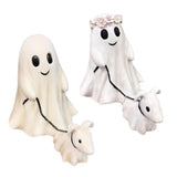 Ghost Walking Dog Statue Multipurpose Innovative Exquisite Decorative Resin Ghost Walking Dog Decor for Holiday Party Female Male Style L In Australia - Darrahopens