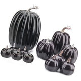 14pcs Artificial Pumpkin Black Foam Creative Lightweight Reusable Decorative Pumpkin for Ornament In Australia - Darrahopens