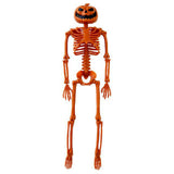 Human Skeleton 35.4in Plastic Realistic Creepy Pumpkin Skeleton for Decoration Prop In Australia - Darrahopens