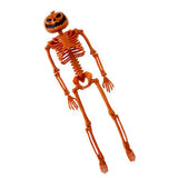 Human Skeleton 35.4in Plastic Realistic Creepy Pumpkin Skeleton for Decoration Prop In Australia - Darrahopens