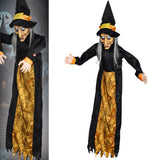 Festival Decoration Witch Sound Control Prop Ghost House Bar Toy Electric Glowing Hanging Ghost for Festival Party Decor In Australia - Darrahopens