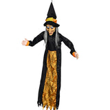 Festival Decoration Witch Sound Control Prop Ghost House Bar Toy Electric Glowing Hanging Ghost for Festival Party Decor