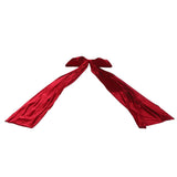 Xmas Tree Topper Bow 5.9FT Large Xmas Velvet Bow Decoration for Holiday Party Garland Front Door Porch Wedding Red In Australia - Darrahopens