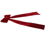 Xmas Tree Topper Bow 5.9FT Large Xmas Velvet Bow Decoration for Holiday Party Garland Front Door Porch Wedding Red