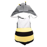 Bumble Bee Costume Wearable Funny Bee Outfit Accessories Set for Cosplay Dress Up Apparel Teens Under 150cm In Australia - Darrahopens