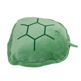 Wearable Turtle Shell Plush Pillow Cute Green Tortoise Shell Plush Stuffed Animal Dress Up Cushion Costume for Role Play 100cm / 39.37in