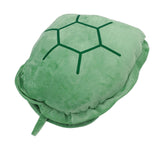Wearable Turtle Shell Plush Pillow Cute Green Tortoise Shell Plush Stuffed Animal Dress Up Cushion Costume for Role Play 130cm / 51.18in