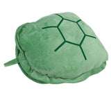 Wearable Turtle Shell Plush Pillow Cute Green Tortoise Shell Plush Stuffed Animal Dress Up Cushion Costume for Role Play 130cm / 51.18in