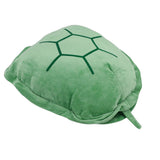 Wearable Turtle Shell Plush Pillow Cute Green Tortoise Shell Plush Stuffed Animal Dress Up Cushion Costume for Role Play 130cm / 51.18in
