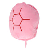 Wearable Turtle Shell Pillow Plush PP Cotton Stuffed Animal Dress Up Cushion Costume for Teens Adults Home Decor Pink 100cm/39.4in