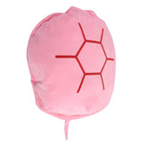 Wearable Turtle Shell Pillow Plush PP Cotton Stuffed Animal Dress Up Cushion Costume for Teens Adults Home Decor Pink 100cm/39.4in