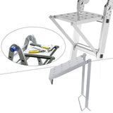 Heavy Duty Movable Anti‑Slip Ladders Working Platform Stand Accessory Building Supplies
