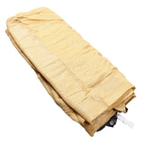 13.1x19.7ft Sun Shade Sail Canopy Beige Thickened and Denser Polyethylene Rectangle Canopy Sand for Car Garden