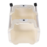 Storage Cart with Caster Wheels High Capacity Rolling Trolley Cart for Bathroom Kitchen Classroom Narrow Places 2 Layers